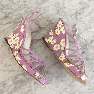 Moschino Cheap and Chic leather wedges